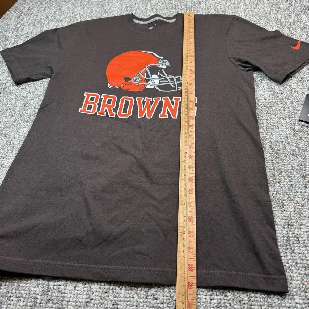 Nike Shirt Mens Medium Cleveland Browns NFL Team Apparel Football NWT